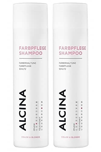 Image of Alcina Moisturising Colour Care Shampoo 250 ml Pack of 2