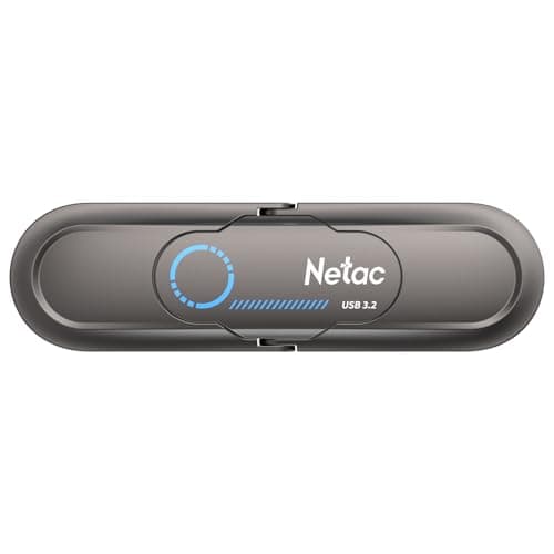Image of Netac 256GB Portable External USB Solid State Drive, up to 1,000MB/s Type-c and USB 3.2 Dual Interface for Different Data Storage, Expansion of Storage for Photos/Videos/Music/Files, US9