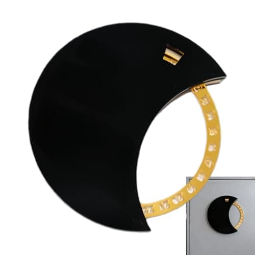 Image of Countdown Calendar For Christmas - 30 Days Countdown Calendar With Powerful Magnets,Moon Shaped Rotating Wheel Magnets for Lockers,For Various Party Celebrations Reun