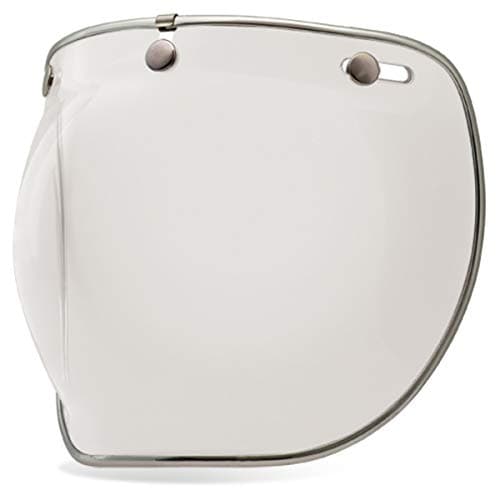 Image of BELL Unisex Adult 3-Snap Clear Bubble Shield Deluxe 7018137