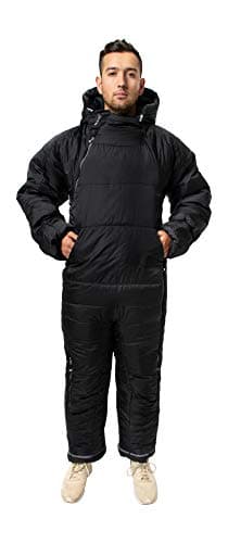 Image of Selk'bag Unisex's Original 6G Wearable Sleeping Bag, Black Shark, M