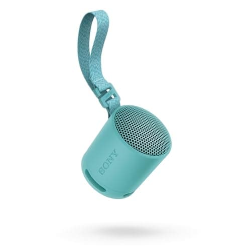 Image of Sony SRS-XB100 - Wireless Bluetooth, Portable, Lightweight, Compact, Outdoor, Travel Speaker, Durable IP67 Waterproof & Dustproof,16 HR Battery, Strap, Hands-Free Calling, New Model, Blue
