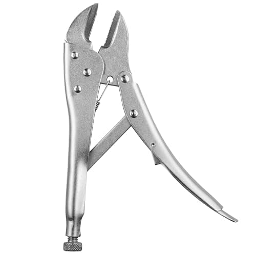 Image of Hardys 10" Straight Jaw Locking Pliers - Adjustable Opening Width Plier Hand Tools, Quick Release, Plumbing Tools, Self-Locking Mole Grips, Extra Grip Vice Teeth