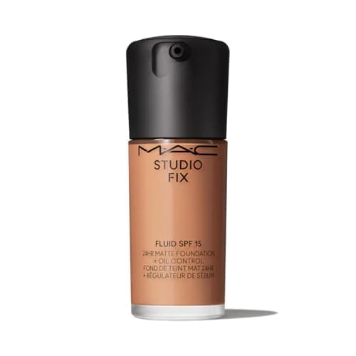 Image of Studio Fix Fluid SPF 15 24Hr Matte Foundation Plus Oil Control - NW30 by MAC for Women - 1 oz Foundation