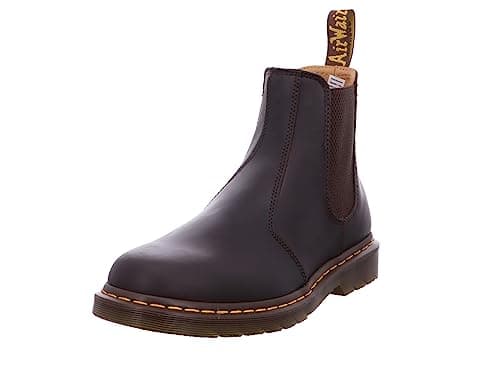 Image of DR MARTENS 27486201 Chelsea Boot Men Dark Brown Crazy Horse UK 9.5