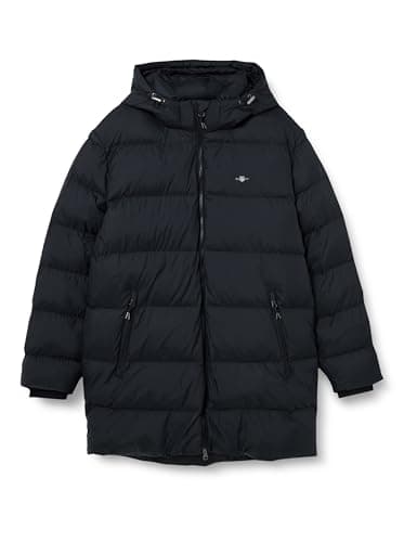 Image of GANT Men's Active Cloud Mid Length JKT Jacket, Black, XL