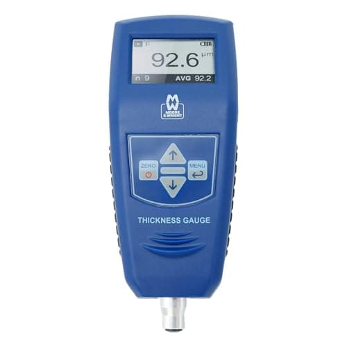 Image of Moore & Wright Digital Coating Thickness Gauge Non-Ferrous 0-1250µm Non-Destructive Measurement of Coating Thickness Including Car, Paint, Enamel, Plastic, Epoxy, etc (MWT-2100)