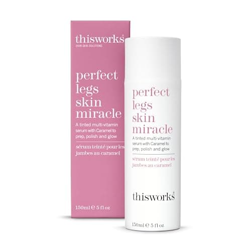 Image of This Works Perfect Legs Skin Miracle, 150 ml - Multi-Vitamin Enriched Tinted Serum for a Natural Glow for All Skin Tones - With Vitamin C, Caramel and Arnica to Combat Uneven Skin Tone and Bruising