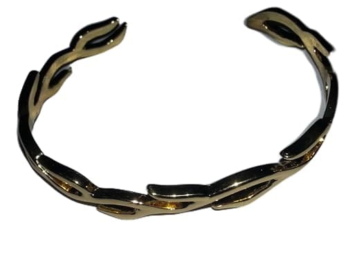Image of Island Gifts – The Hunger Games Catching Fire Finnick Mockingjay Peeta Golden Flame bangle