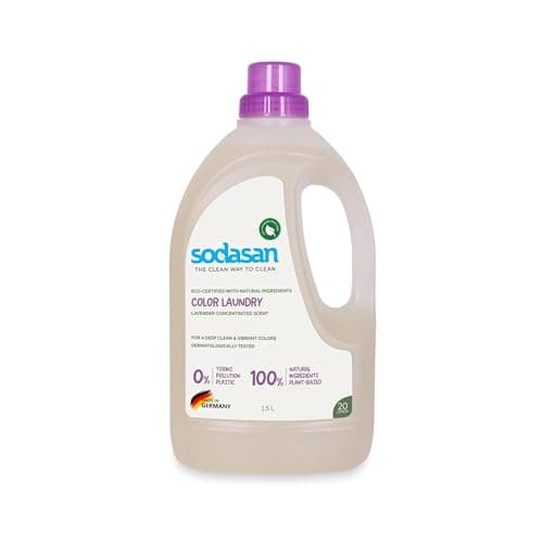 Image of Sodasan Colour Liquid Detergent Lavender 1.5 L
