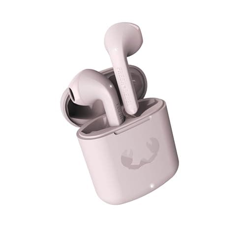Image of Fresh 'n Rebel Twins Core True Wireless In-Ear Bluetooth Headphones with Voice Assistant, Touch Control and Built-in Microphone, 30 Hours Playtime (Smokey Pink)