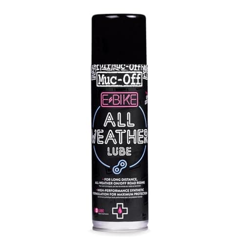 Image of Muc-Off eBike All-Weather Chain Lube - Synthetic Bike Chain Oil with Extreme Pressure Additives for Electric Bikes - Long-Lasting Protection - 250ml