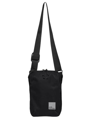 Image of Jack Wolfskin Konya Men's Organiser Shoulder Bag, Black, black, 2 Lit.