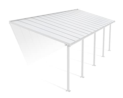 Image of CANOPIA by Palram Veranda Pergola and Aluminium Frame, Olympia (300x860, White)
