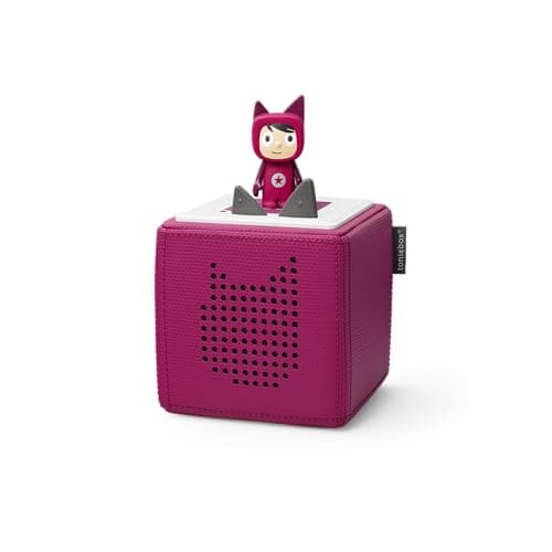Image of tonies Toniebox 1 Wireless Musical Storybox Starter Set, including 1 Creative, Purple