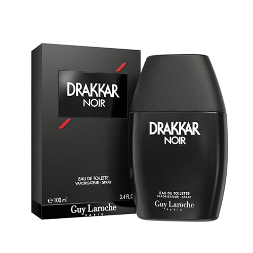 Image of Drakkar Noir By Guy Laroche - Iconic Designer Fragrance - Intense & Powerful Eau de Toilette - Fougere Blend & Aromatic Spices - Long Lasting Mens Cologne - Day and Evening Scent, 100ml