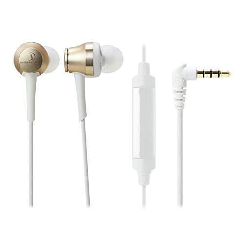 Image of Audio-Technica ATH-CKR70iSCG Earbuds Earphones - Gold