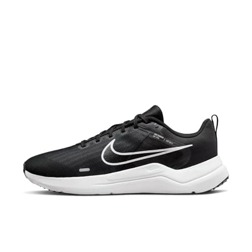 Image of NIKE Men's Sneaker, Black White Dk Smoke Grey Pure Platinum, 8.5 UK
