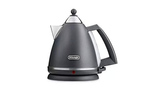 Image of De'Longhi Argento Silva KBX3016.GY Kettle with 1.7L Capacity, 360 Swivel Base & cord storage, Grey