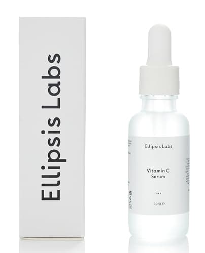 Image of Vitamin C Serum by Ellipsis Labs – Brightening and Rejuvenating Vegan Antioxidant Serum with Ascorbic Acid to Target Dullness, Uneven Skin Tone, Fine Lines, Collagen Boosting, Fast-Absorbing, 30ml