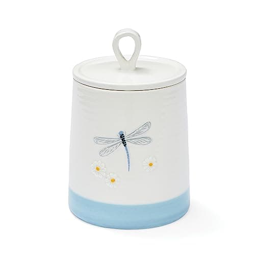 Image of Cooksmart Ceramic TCS Canister | Tea Coffee Sugar Canisters For All Type Of Kitchens | Coffee And Tea Storage Jars With Modern Designs - English Meadows