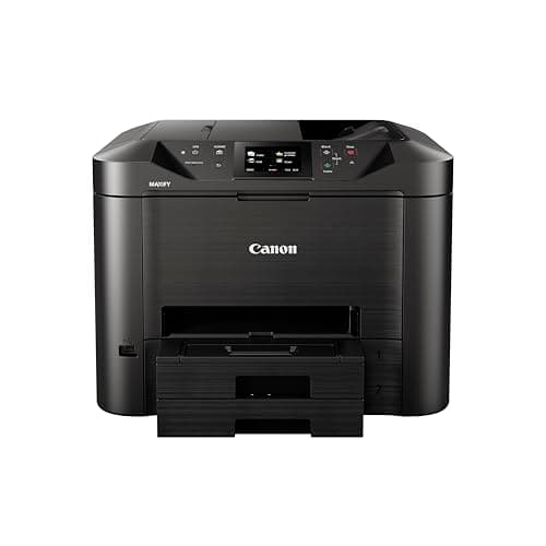 Image of Canon MAXIFY MB5450 All-In-One Inkjet Colour Printer - A4 Print, Copy, Scan, Fax - 500 sheet capacity, Wi-Fi, Ethernet, Cloud Link - ADF, Double Sided Scanning - Small Office Printer