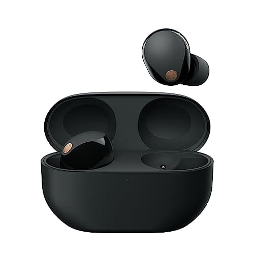 Image of Sony WF-1000XM5 Wireless Noise Cancelling Earbuds, Bluetooth, In-ear Headphones, Mic, Up to 24 Hours Battery Life, Quick Charge, IPX4, iOS & Android Compatible - Black