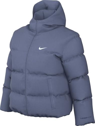 Image of Nike Sportswear Classic Puffer Loose Therma-FIT Jacket with Hood for Women, FZ5899
