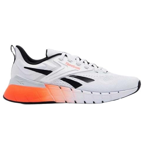 Image of Reebok Men's Nano Gym Trainers, Moon Black Flash Orange, 11 UK