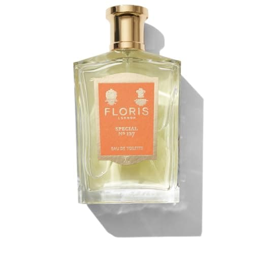 Image of Floris London Special No.127 Eau de Toilette (100 ml) | Citrus & Floral Scent | Enhanced with Bergamot Lavender Geranium & Neroli | Ideal for Everyday Wear | Invigorating & Fresh Signature Male Scent