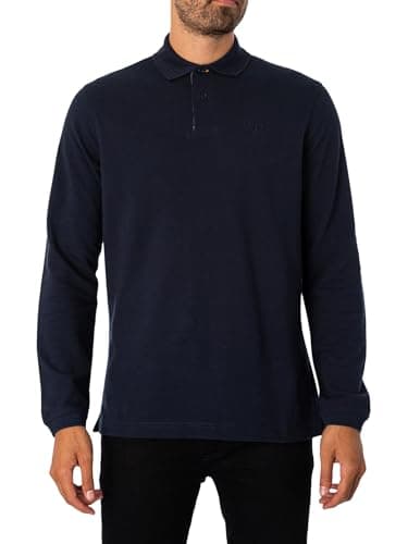 Image of Barbour LS Sport Polo Navy Navy L