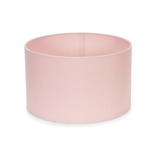 Image of MiniSun | Small Modern Blush Pink Fabric Drum Light Shade | Lamp Shades, Home Décor & Improvement Essential | 25cm Shade Width