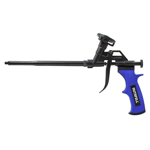 Image of Faithfull Non Stick Foam Gun, Heavy-Duty, Fully Coated Non-Stick Body, Stainless Steel Barrel & Needle, Sealant Dispensing Spray Applicator