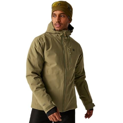 Image of Dare2b Mens Eagle Iii Ski Jacket, Martini Olive, M EU