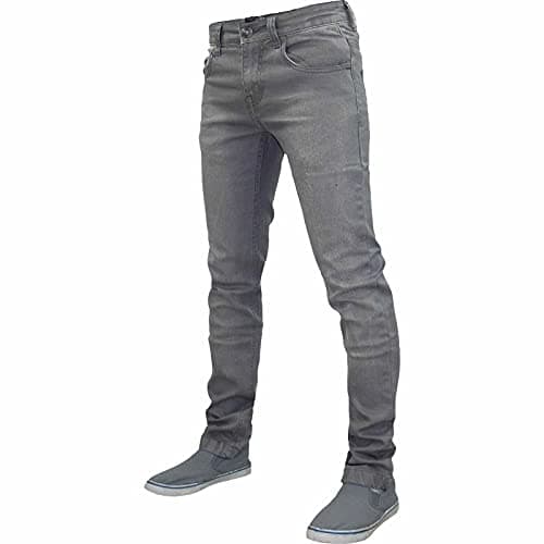 Image of G72 New Mens Stretch Straight Leg Skinny Fit Classic Basic Regular Size Denim Jeans