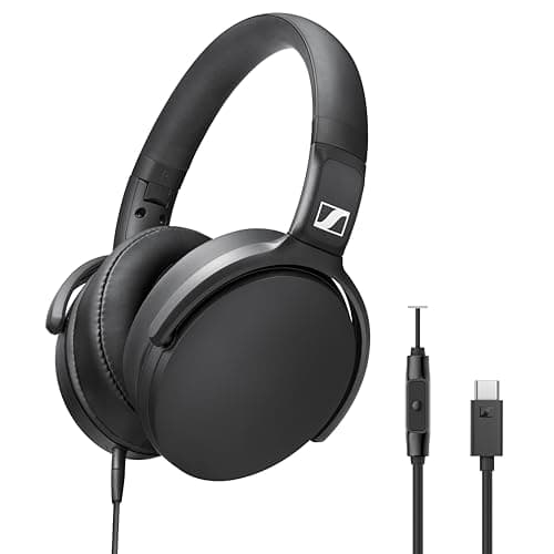 Image of Sennheiser HD 400U - Over-Ear Headphone with Smart Remote, Black