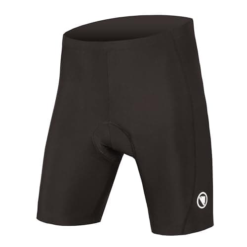 Image of Endura 6-Panel Cycling Shorts Padded for Cycling | Lycra with Antibacterial Pad Shorts, Black, XL