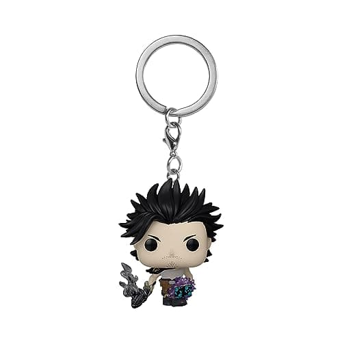 Image of Funko Pop! Keychain: Black Clover - Yami Novelty Keyring - Collectable Mini Figure - Stocking Filler - Gift Idea - Official Merchandise - Anime Fans - Backpack Decor