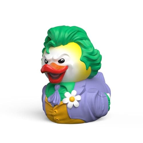 Image of TUBBZ Mini The Joker Collectible Vinyl Rubber Duck Figure - Official DC Comics Merchandise - Comic Book TV & Movies