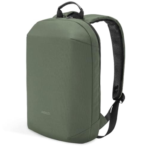 Image of Deflecto 13L Laptop Backpack 14 Inch - Water-Resistant Travel & Work Commuter Bag - Anti-Theft, Trolley Sleeve & Organized Storage for Women & Men - Business, College, Tech Daypack