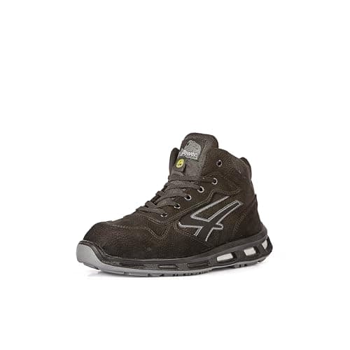Image of U-Power Red Lion Lift, Safety Shoes, High, Lightweight and Flexible, Anti perforation, Anti Puncture, with Infinergy Insert, with Aluminium Toe Caps (Grey 46)