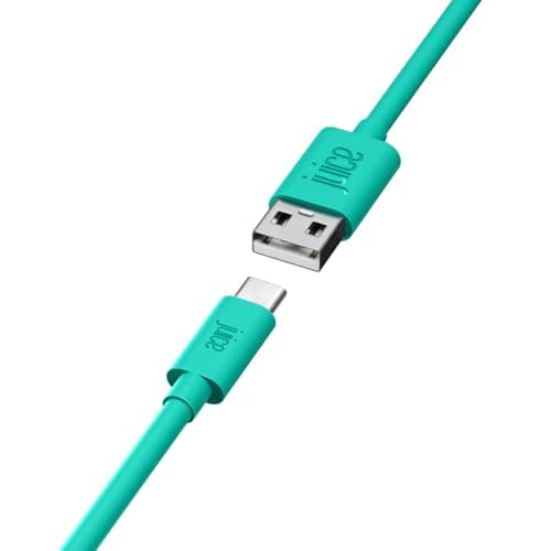 Image of Juice ECO Apple Lightning Charging Cable 2 Metre, Fast Charge MFi Certified iPhone Charger Lead Compatible with iPhone 14, 13, 12, 11, SE, and iPad – Ocean