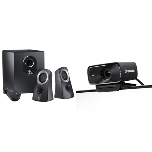 Image of Logitech Z313 2.1 Multimedia & Elgato Facecam MK.2 – Premium Full
