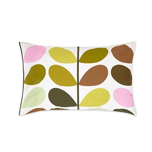 Image of Orla Kiely MULTI STEM Spring 100% Cotton Standard Pillowcases1 Pair (50cm x 75cm)