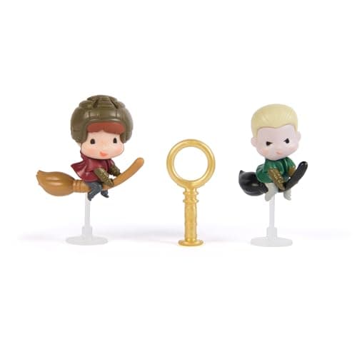 Image of Harry Potter Micro Magical Moments, Quidditch Surprise Set with 2 Figures (approx. 3.8 cm Tall) and Accessories, Toy for Children from 6 Years, Fan Item (Assorted)