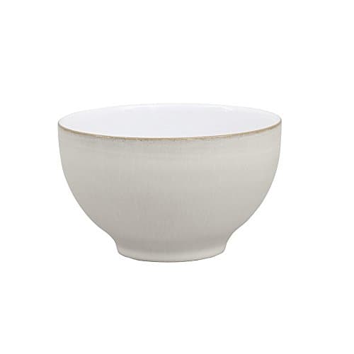 Image of Denby Natural Canvas Small Bowl, Ceramic, Cream, 10.5 x 10.5 x 6.5 cm