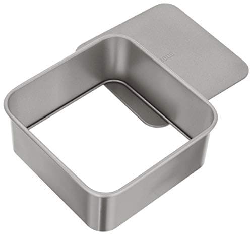 Image of Judge Non-Stick Square 8" Cake Tin with Loose Base, Dishwasher Safe, 20cm x 20cm x 8cm