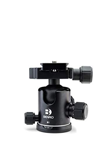 Image of Benro B1 Triple Action Ballhead with PU60 Plate.
