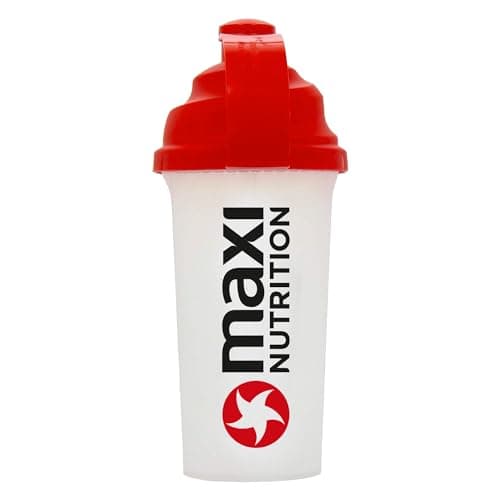 Image of Maximuscle | Original Screw Cap On The Go Protein Shaker for Working Out | Pro-Athletes Reusable Bottle with Easy-Pour Opening - 700ml