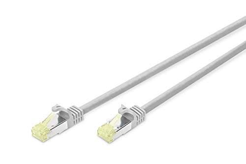 Image of DIGITUS ASSMANN CAT 6A S/FTP Patch Cable, Cu, LSZH, Component Level AWG 26, Length 3m, Colour Grey